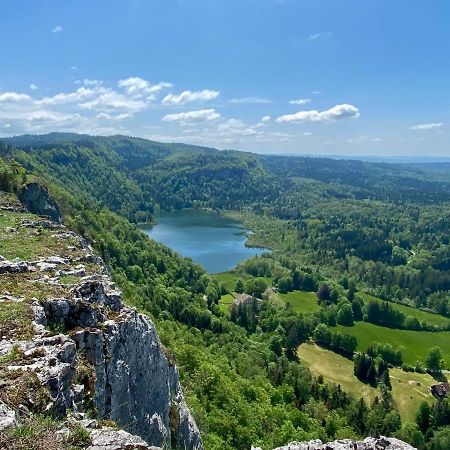 La Grande Marmite Du Lac De Vouglans Villa Pont-de-Poitte Esterno foto