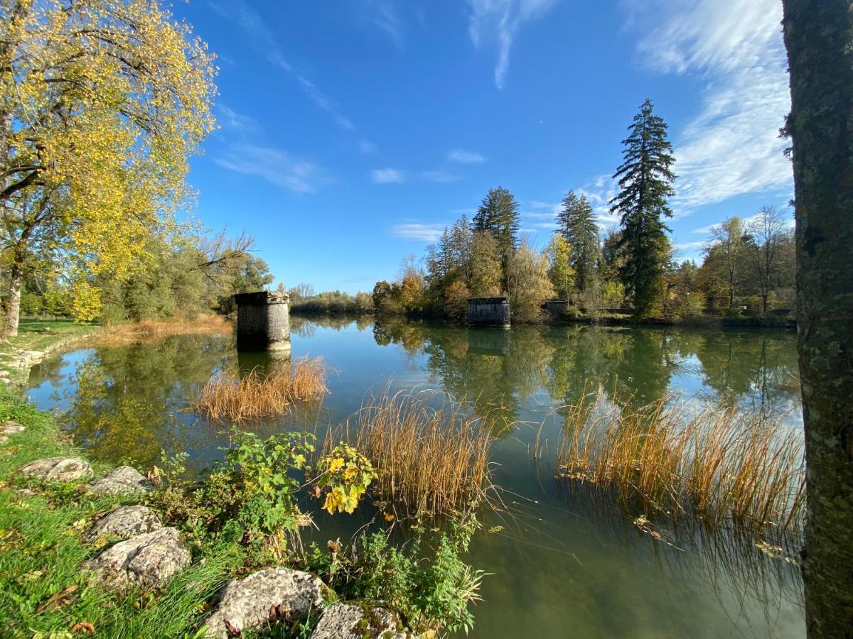 La Grande Marmite Du Lac De Vouglans Villa Pont-de-Poitte Esterno foto